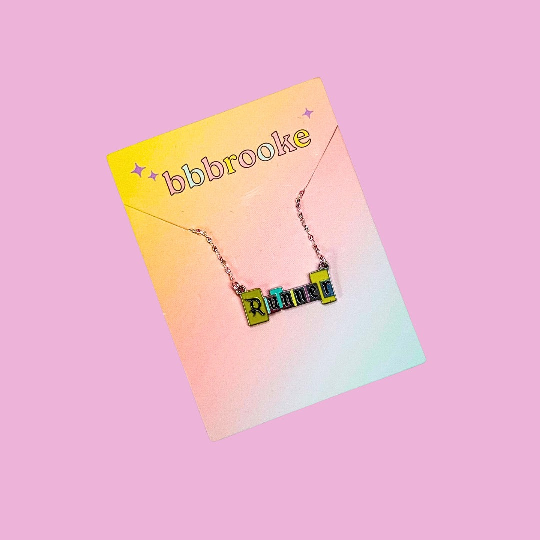 Runner Necklace