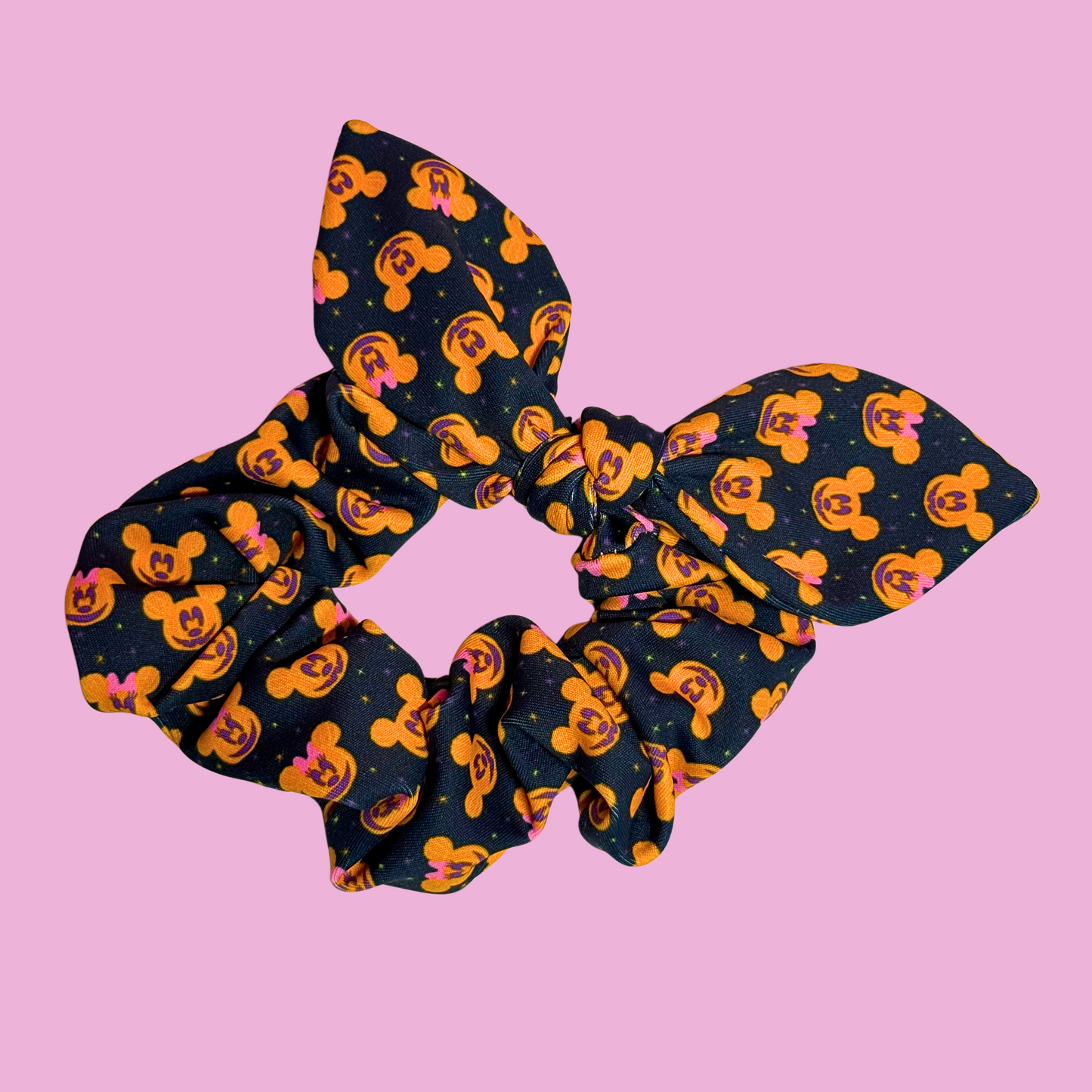 Mickey & Minnie Pumpkin Bow Bunchie