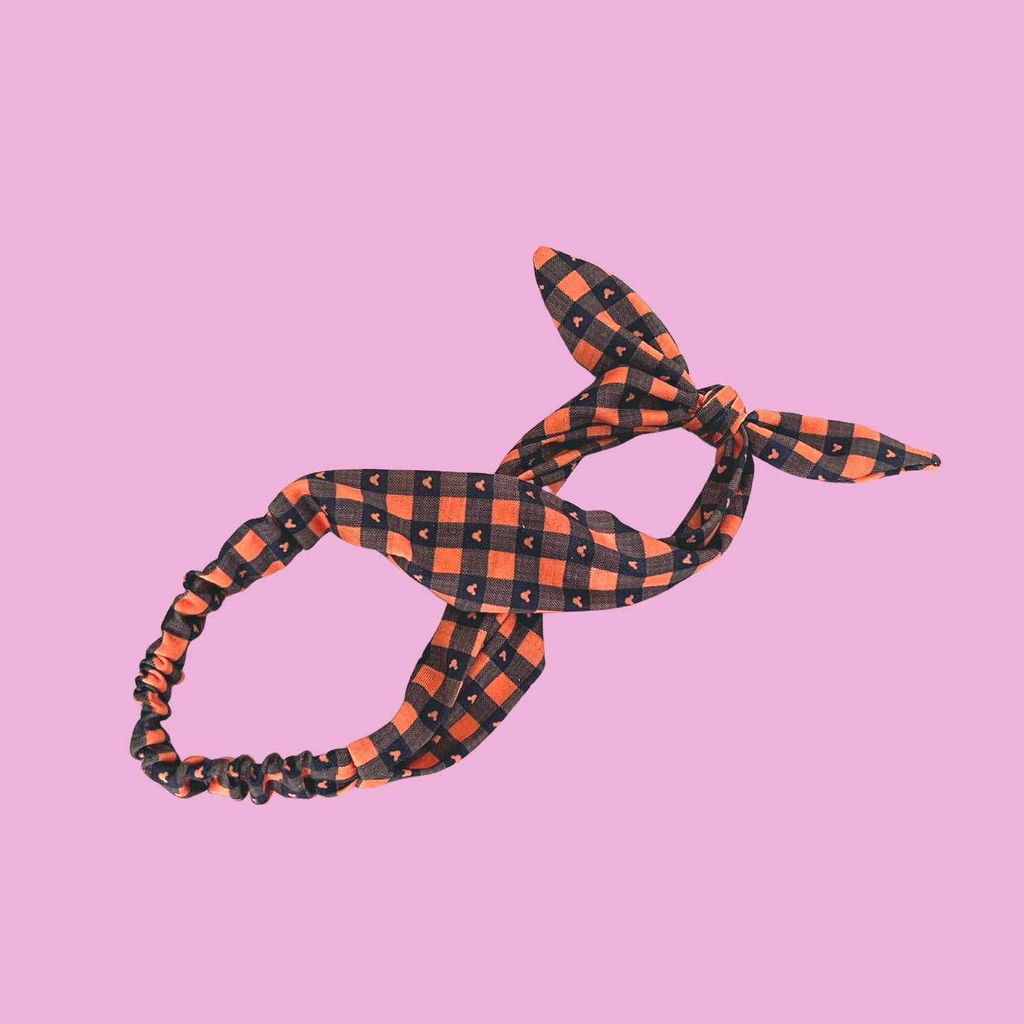 Fallin' For Mickey Stretchy Bow Headband