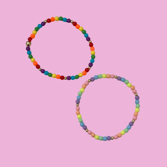 Rainbow bbbeaded bracelet