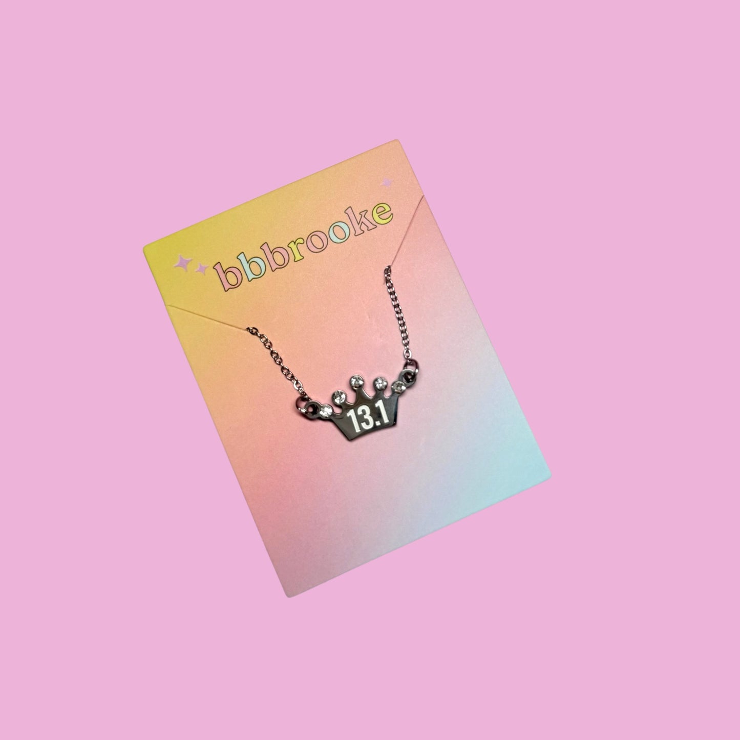 Silver Tiara Distance Necklace
