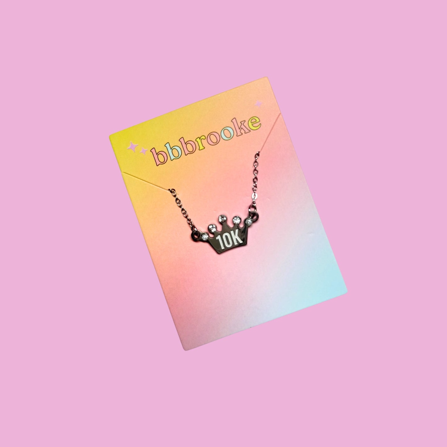 Silver Tiara Distance Necklace