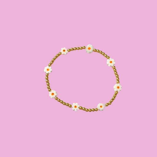 Daisy bbbeaded bracelet