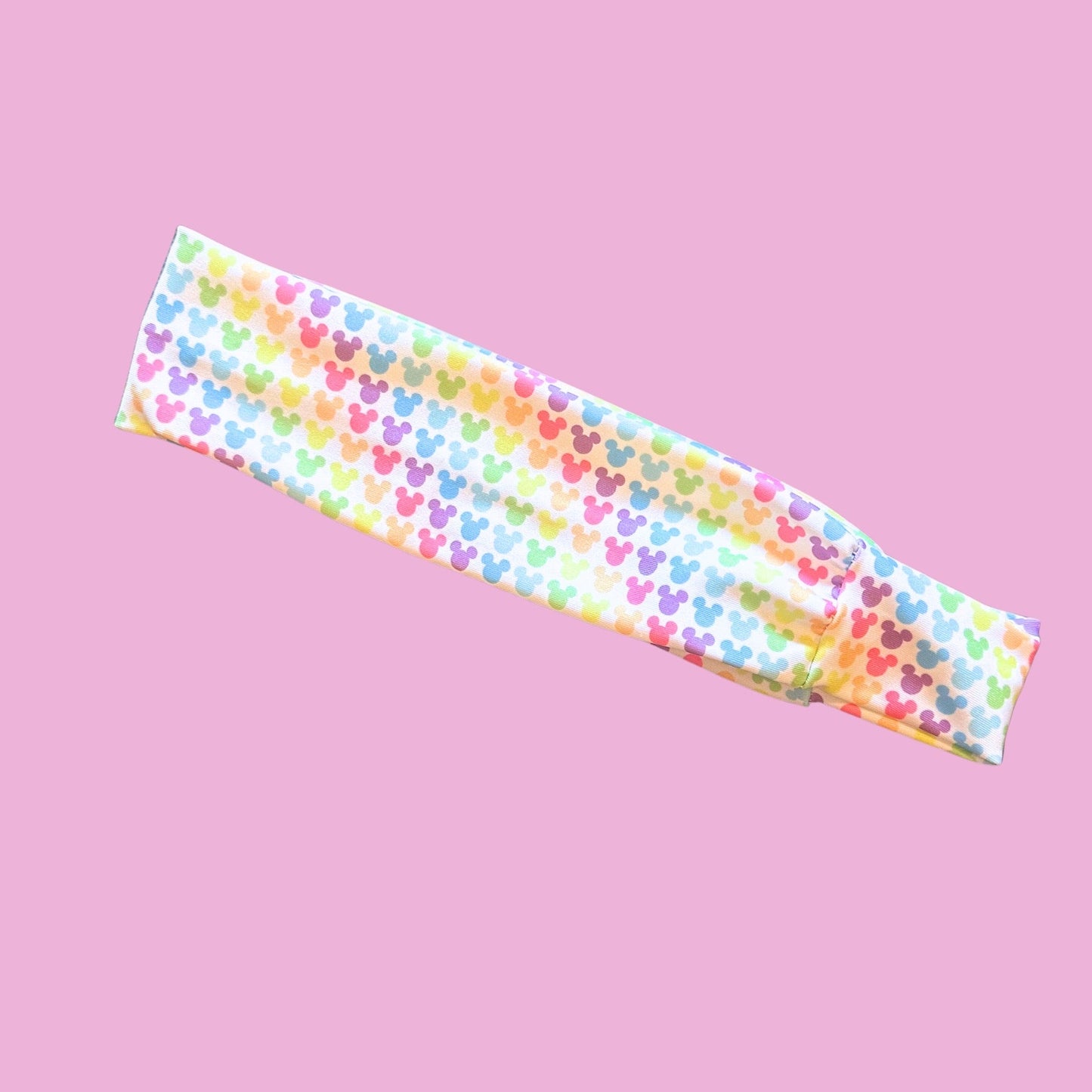 Rainbow Mickey Athletic Headband