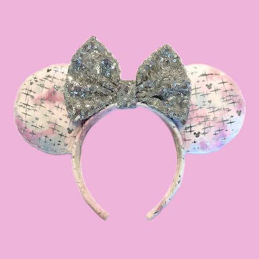 Cotton Candy Ombre Minnie Mouse Ears