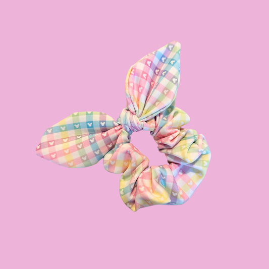 Pastel Gingham Bow Bunchie