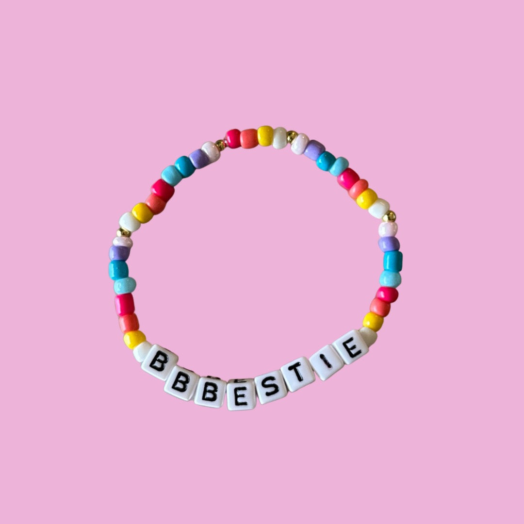 Rainbow Bright BBBesties bbbeaded bracelet