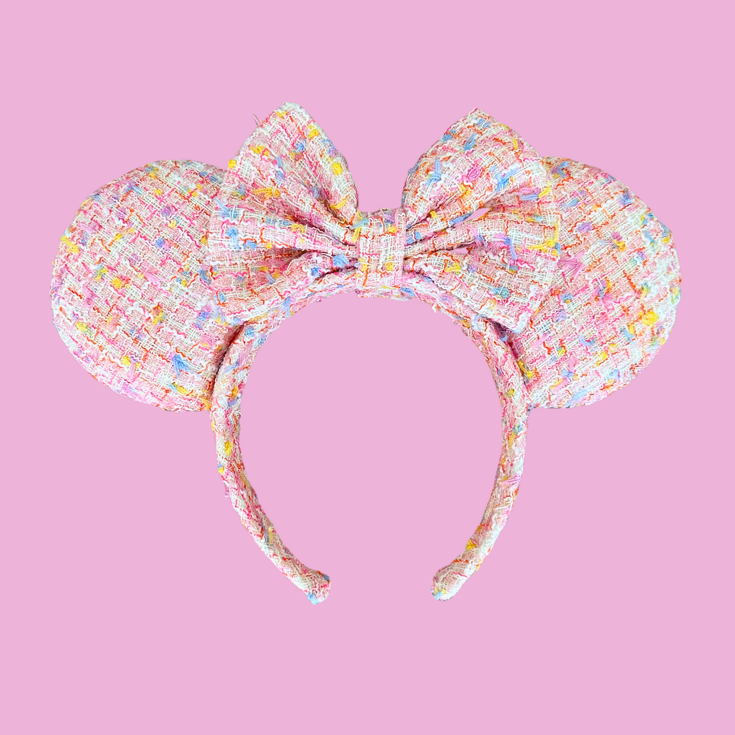 Tweed Minnie Mouse Ears
