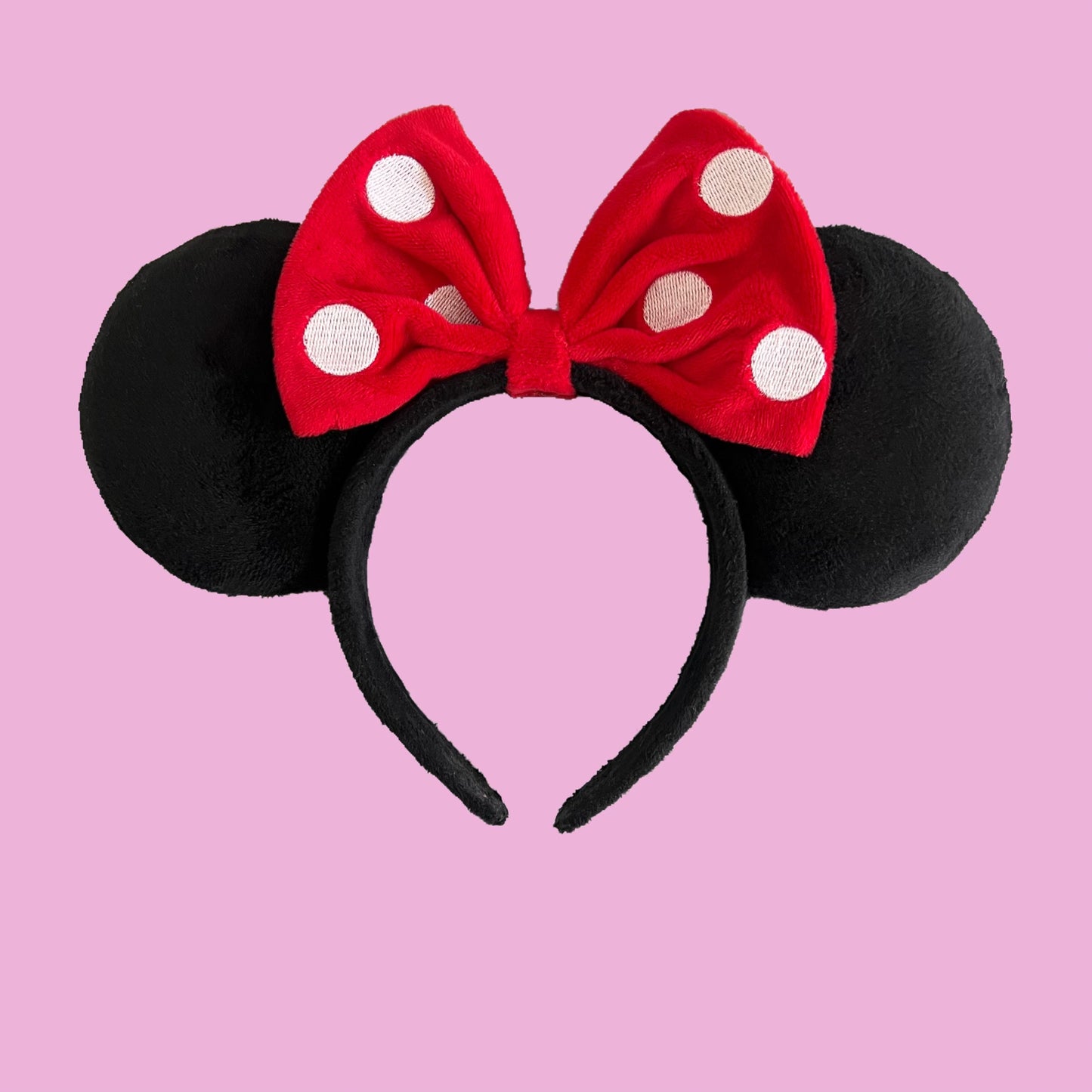 Classic Plush Minnie Mouse Ears