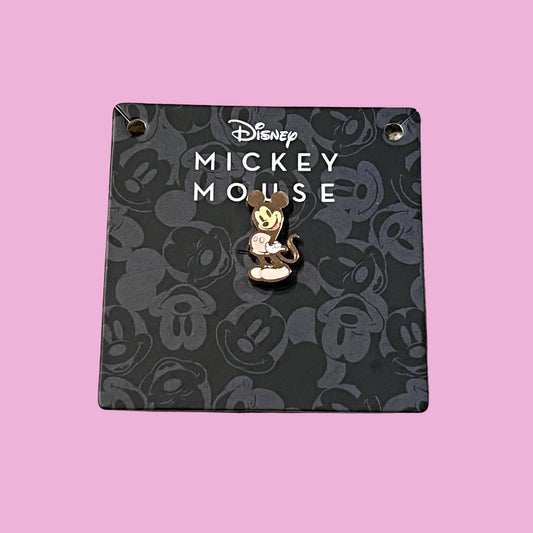 ROSE GOLD STANDING MICKEY MOUSE BAND BUTTON™