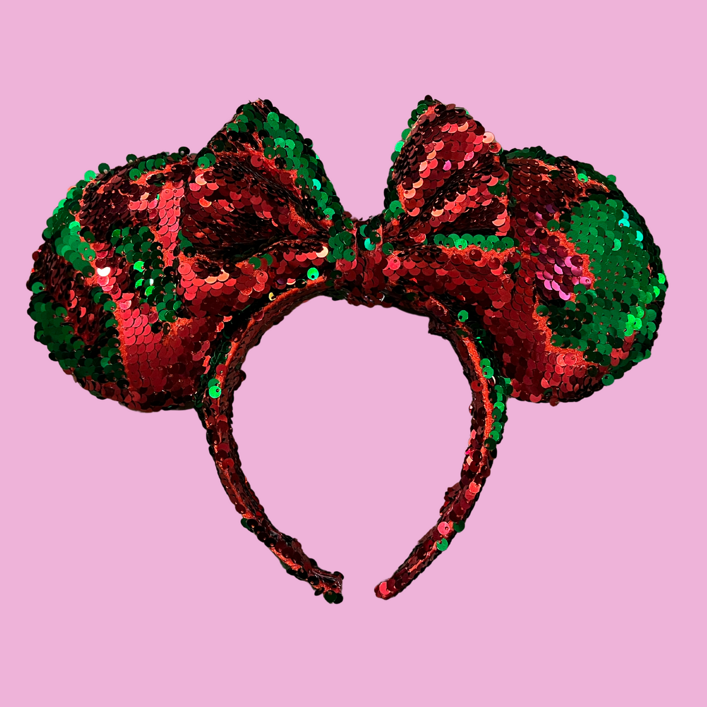 Festive Flippy Reversible Sequin Minnie Mouse Ears