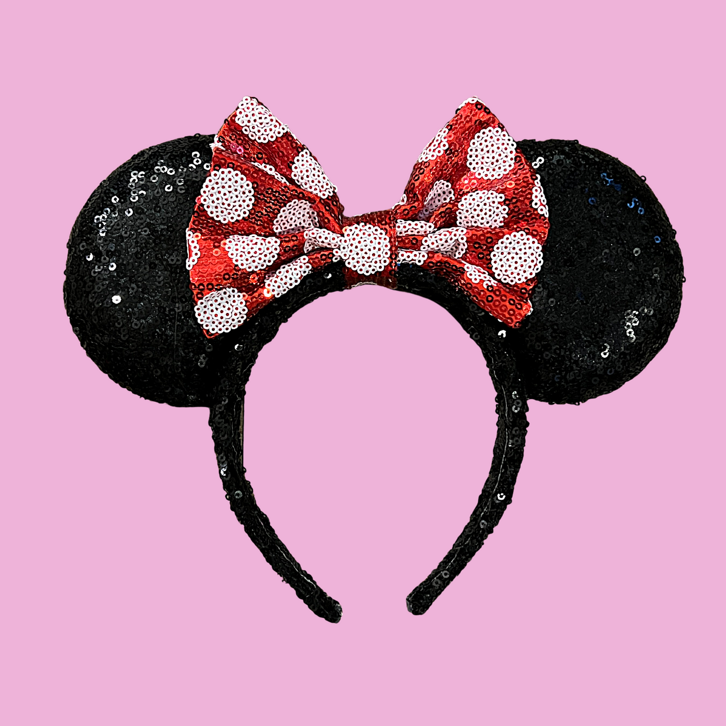 Classic Sequin Minnie Mouse Ears