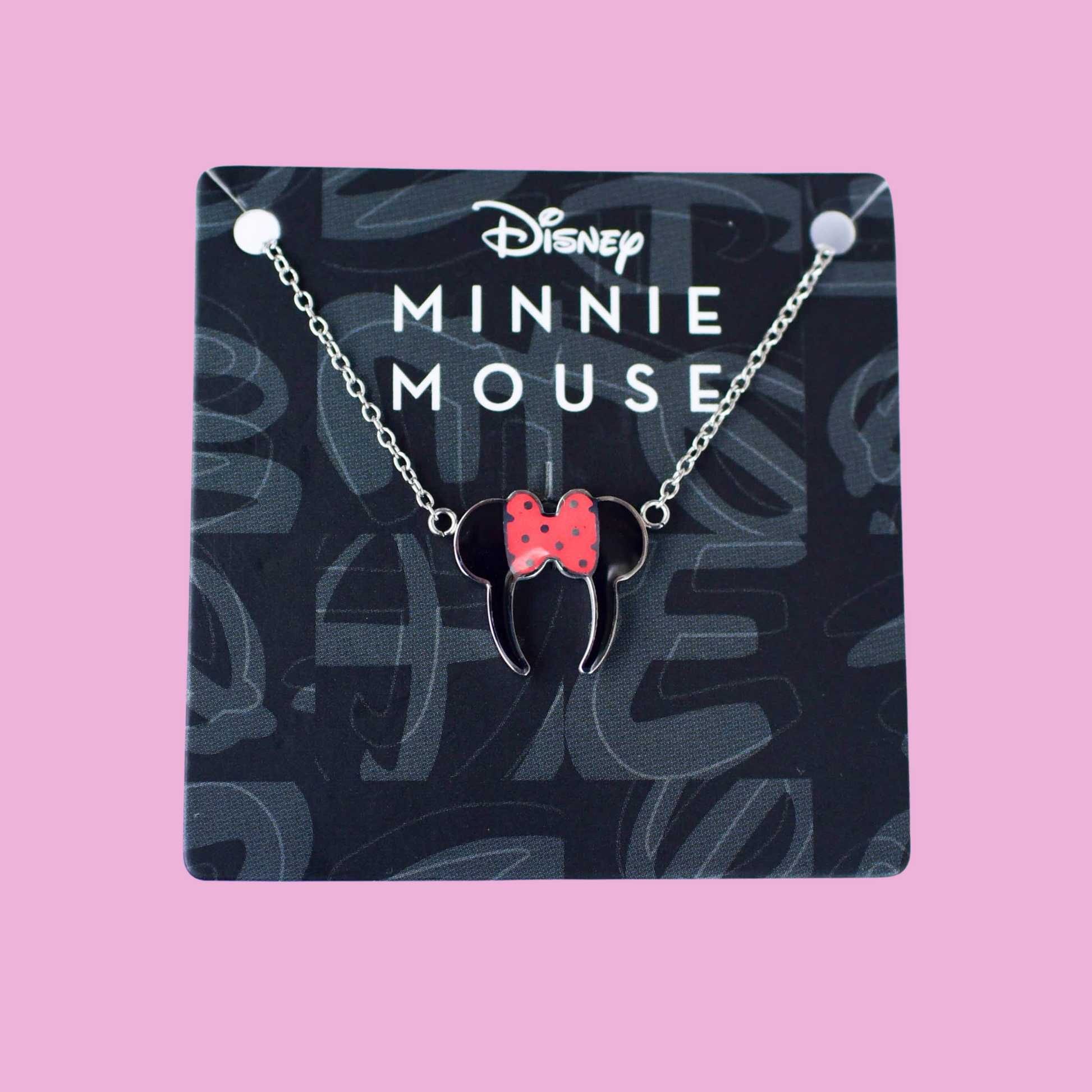 Minnie mouse 2025 ears necklace