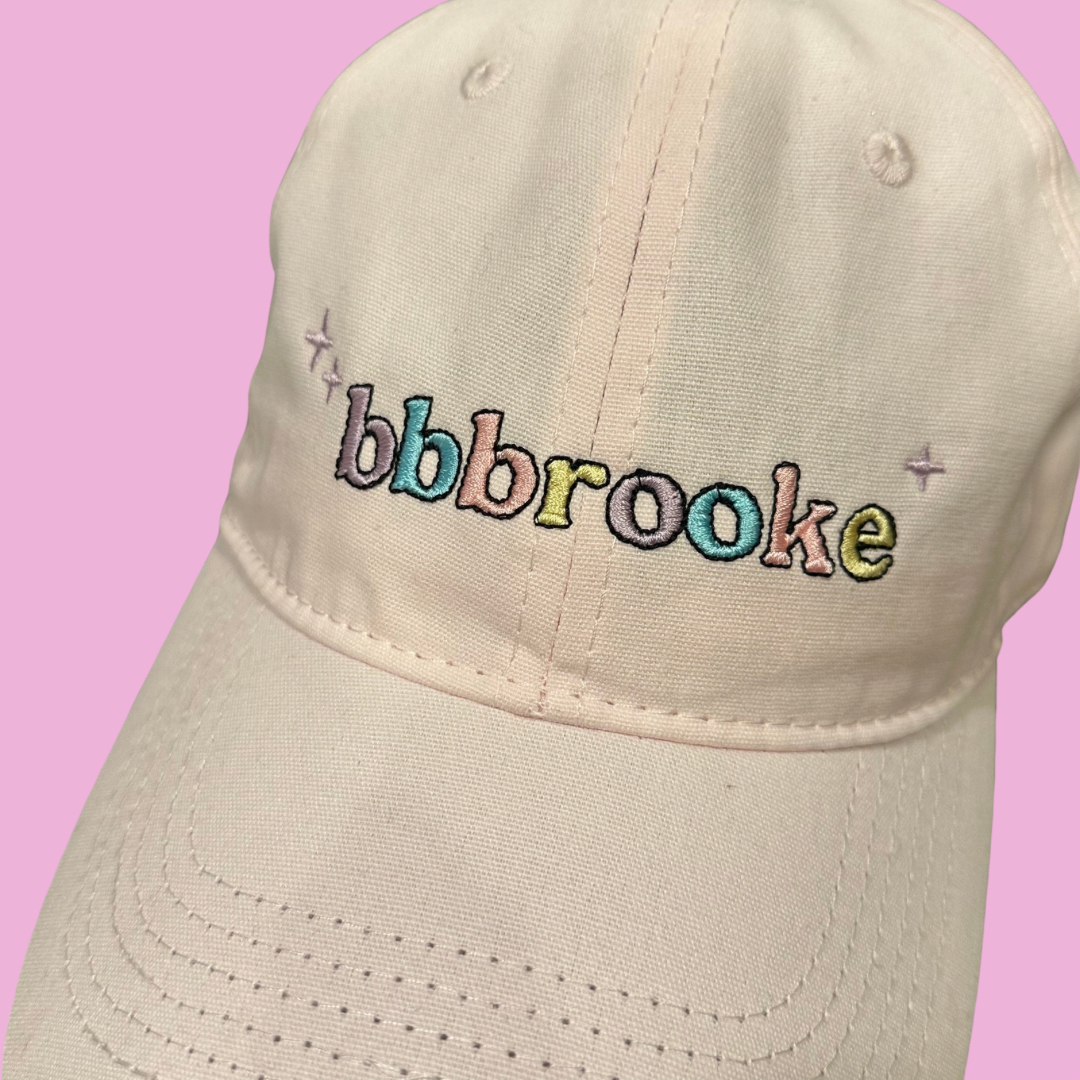bbbrooke logo hat