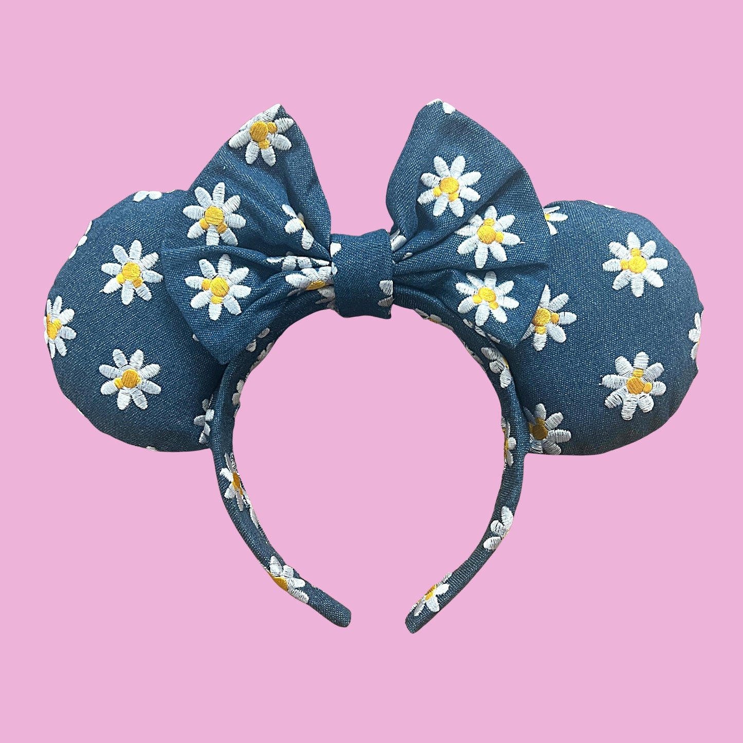 Daisy Denim Embroidered Minnie Mouse Ears