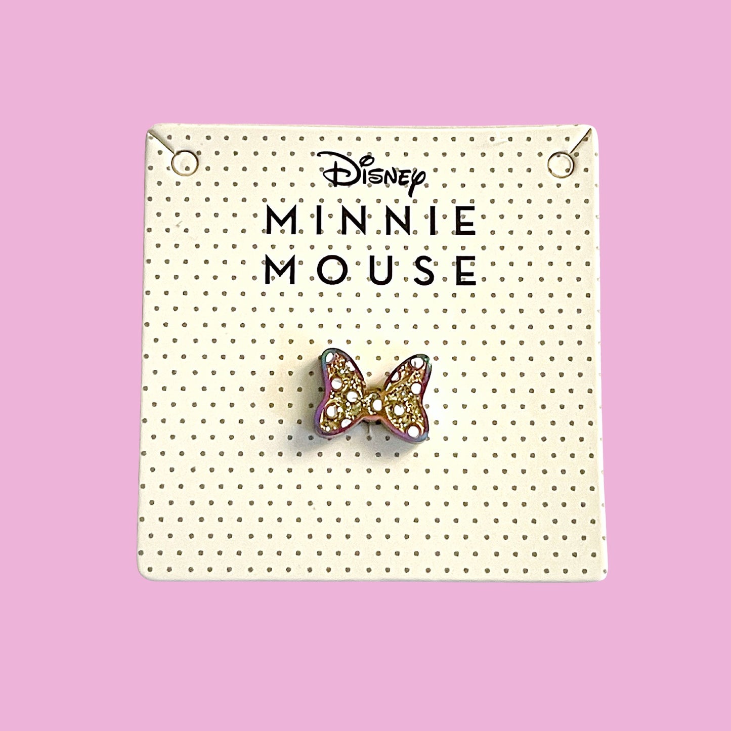 Celebration Minnie Mouse Bow BAND BUTTON
